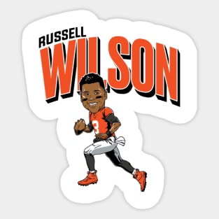 Russell Wilson Caricature Sticker